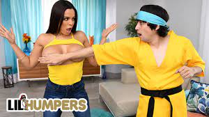 LIL Humpers - Luna Star gives Ricky Spanish Martial Art Training by Bouncing  her Ass on his Dick - Pornhub.com