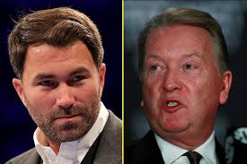 Frank Warren blasts Eddie Hearn