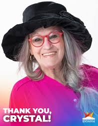 Congratulations to Crystal Corritore, who recently retired from her  position as EP Seamstress & Costume Assistant. Crystal has been a member of  our staff since 2011. We wish her joy and relaxation