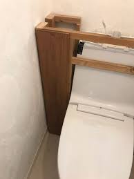 新居版 トイレdiyの詳細 収納づくり トイレの水を流す方法は chairs and インテリアコーディネーター的ｄｉｙと暮らしのブログ powered by ライブドアブログ トイレdiy トイレットペーパー 収納 インテリア ナチュラル