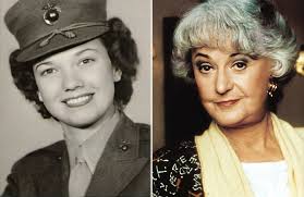 SSgt Bernice Frankel (Bea Arthur), U.S. Marine Corps (1943-1945)