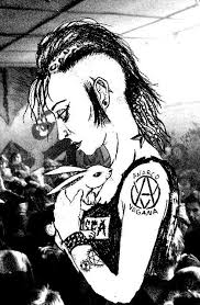 Image result for anarcho punk logo