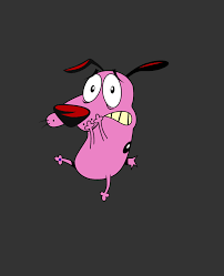 I Love Courage The Cowardly Dog Hahaha Lol Cartoon Wallpaper Cartoon Painting Cartoon