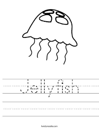 Jellyfish Worksheet Online Coloring Pages Baby Jellyfish Coloring Pages