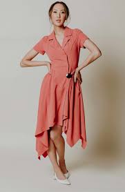 Main Image Chriselle X J O A Asymmetrical Trench Dress Trench Dress Nordstrom Dresses Dresses