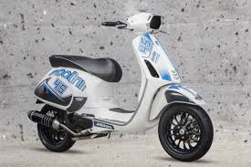 New Look Polini Vespa 4t Polini Vespa Look New Stickers White Blue Madeinitaly Race Racing Bianco Blu Scooter Moto Motorbike Mo Kendaraan Mainan