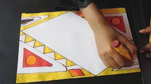 Border And Corner Design For Students Project Work Chart Paper Decoration Ideas For School I have shown 2 beautiful border designs on paper for projects file, assignment or charts. mycrafts com