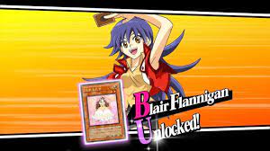 Pick as a starter character (or reach stage 15 if you choose yami yugi as a starter). Yu Gi Oh Duel Links Como Conseguir A Blair Flannigan