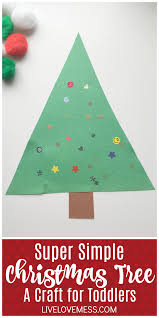 Super Simple Christmas Tree Craft For Toddlers Allie Kibler Christmas Crafts For Toddlers Toddler Crafts Winter Crafts For Kids