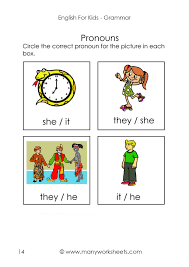 Kindergarten writing worksheets allow your child to practice early writing skills like drawing, writing their name, and writing a sentence. Basic English Grammar Worksheet Pronouns
