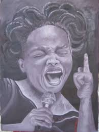 Pintura Lienzo Retrato de Venezuela