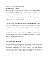 Some even entirely change their research projects (with. Doc Chapter One Research Proposal Ernest Dampare Academia Edu