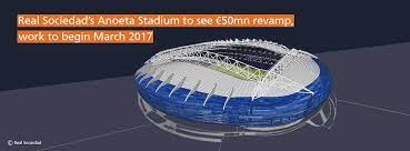 The europa league last 32 first leg clash between man utd and real sociedad has been moved to juventus's allianza arena in turin. Real Sociedad S Anoeta Stadium To See 50mn Revamp Coliseum