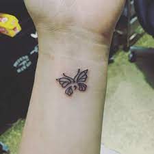 Got My First Ever Tattoo Semicolon Butterfly Semicolonbutterflytattoo Semicolontattoo Semicolonbu Butterfly Wrist Tattoo Semicolon Butterfly Tattoo Tattoos