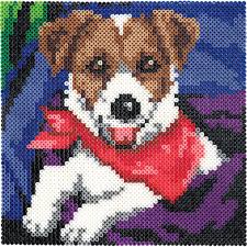 Create This Great Portrait Of A Playful Pup By Connecting Four Large Square Pegboards To Make A Bigger Design Space Fu Perler Bead Art Perler Beads Hama Beads See more ideas about perler beads, perler, perler bead patterns. perler bead art perler beads hama beads
