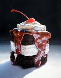 Dessert Paintings That Look Real Enough To Eat Food Painting Food Realistic Paintings