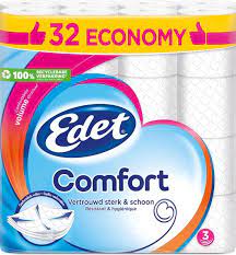 bol com edet comfort 3 laags wc papier 32 rollen