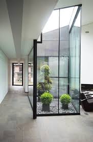 A Garden Inside The House Indoor Courtyard In 2020 Patio Interior Interior Garden Indoor Courtyard