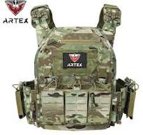 ARTEX colete tático nova moda estilo atacado personalizado ao ar livre OCP  ACU placa protetora verde transportadora colete tático