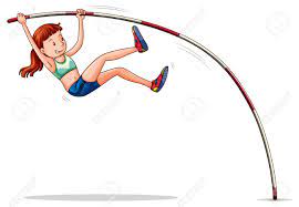 Pole vault icon, pole vault people transparent background png clipart. Woman Athelete Doing Pole Vault Illustration Royalty Free Cliparts Vectors And Stock Illustration Image 56304411