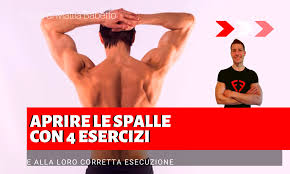 Esercizi a casa per braccia e spalle toniche. 4 Esercizi Per Aprire Le Spalle Fisicofunzionale
