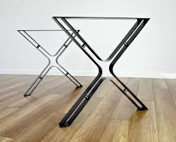 Metal Dining Table Legs Set Of 2 Steel Hairpin Table Legs Etsy In 2020 Iron Table Legs Industrial Table Legs Steel Table Legs