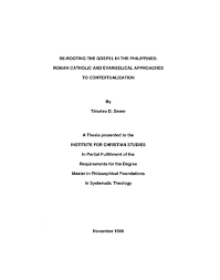(escrito por ma del refugio gonzález) (del latín patronus, que procede de pater, y en sentido figurado significa . Re Rooting The Gospel In The Philippines Roman Catholic And Evangelical Approaches To Contextualization By Timoteo D Gener A T