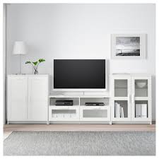 Brimnes Tv Storage Combination Glass Doors White Official Website Ikea Tv Storage Living Room Tv Living Room Storage