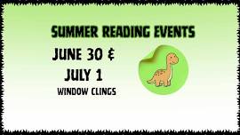 Summer Reading: Window Clings
