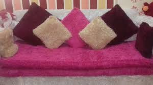 قماش الفرو لأجمل المفروشات ولتزيين شوار ست البنات Youtube