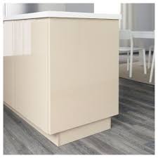 It brings clean lines and an open, modern look to your kitchen. Voxtorp Cover Panel High Gloss Light Beige 15x321 2 39x83 Cm Ikea Beige Kitchen Modern Kitchen Layout Kitchen Designs Layout