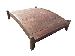 Arched garden footbridge downloadable woodworking plan editors of wood cartridge holder on. Samsgazebos 6 Foot Commercial Grade Zen Wood Garden Bridge Treated Br Samsgazebos Made To Order