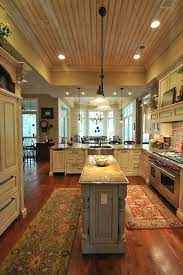 Small kitchen design ideas with island stove kitchen. Southern Coastal Homes Kitchen Island With Stove Kitchen Island Design Rustic Kitchen Island