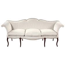 Depth 32.5 length 72 height to back 33.5 height to seat 15 height inc cushion 18 depth of seat 22.5 price to include full reupholstery ,and new feather seat cushions if required ( excluding cost of fabric ) 12m of fabric required £1850 reupholstered. Fine And Large 18th Century George Iii Mahogany Serpentine Camel Back Sofa For Sale At 1stdibs