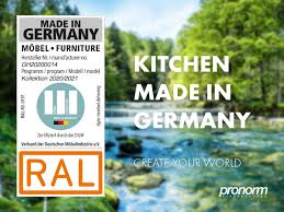 Painting your walls with a checkerboard pattern will add plenty of life and style to your space while eliminating the need for added decor. Pronorm Einbaukuchen