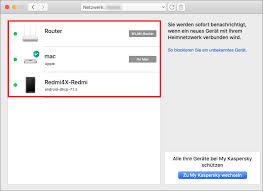 Verwalten Des Zugriffs Von Geraten Auf Ihr Heim Wlan Mithilfe Von Kaspersky Security Cloud 20 Fur Mac