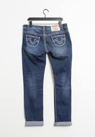 Men's rocco skinny fit jean with back flap pockets. True Religion Jeans Blau Gr 36