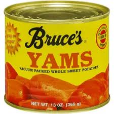 You can show me by tagging a photo. Bruce S Yams Shop Market Basket