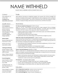 resume samples executive resumes