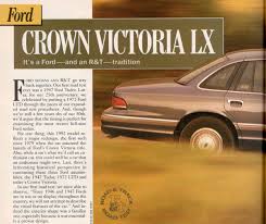 Retired from its policing days, this particular example now services the hollywood. Vintage R T Review 1992 Ford Crown Victoria Lx It S A Ford But A Lot Better Than The 72 Curbside Classic