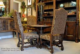 Old World Dining Chairs Old World Upholstery Designs Dining Chairs Tuscan Dining Rooms Living Room Upholstery
