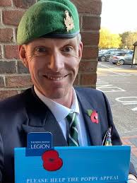 Former soldier selling poppies for the first time praises 'amazing'  generosity of public