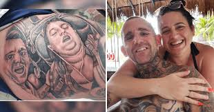 Only god can judge me. Wife Mortified After Husband Gets Ugly Tattoo Of Her Snoring It S Horrific