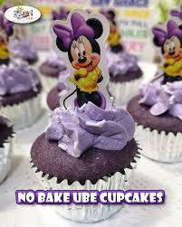 No Bake Ube Cupcakes Recipe Ube Cupcake Recipe Cupcake Recipes Filipino Food Dessert