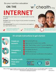 Nutrition Education Wic For Families Health Senior Services