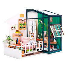Robotime rolife, rolife diy house. Robotime Balcony Daydreaming Mini House Kit