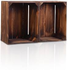 Schmal, aber ohojan1977schmaler kleiderschrank, wir haben ihn für unsere jüngste tochter (9 jahre) bestellt. Chiccie 2 Set Holzkiste Geflammt Im Vintage Look Real De