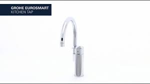Grohe Eurosmart Kitchen Tap Easy Installation And Adjustable Swivel Range Youtube