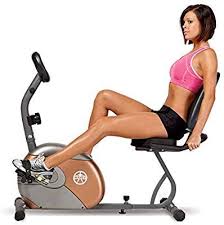 Amazon Com Marcy Recumbent Exercise Bike With Resistance Me 709 Exercise Bikes Sports Outdoo Recumbent Bike Workout Biking Workout No Equipment Workout