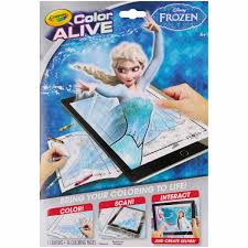 Crayola color alive frozen and avengers coloring books come with 16 interactive coloring pages and 6 crayons, with 1 special edition crayon for kids to create vibrant art in the physical world. Crayola Color Alive From Disney Frozen Brings Your Coloring To Life 16 Coloring Pages And 7 Crayons Included Walmart Com Walmart Com